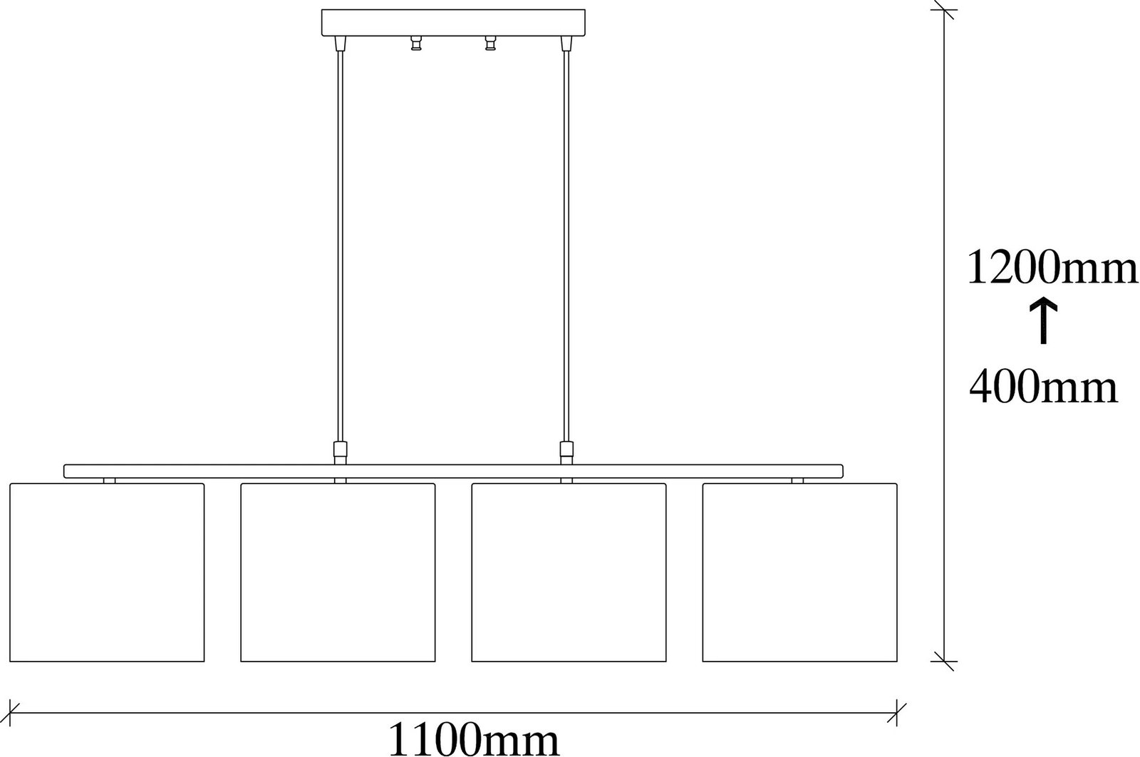 Llambadar Opviq, Valiz - 4721, ngjyrë e zezë, e bardhë, krem, kafe
