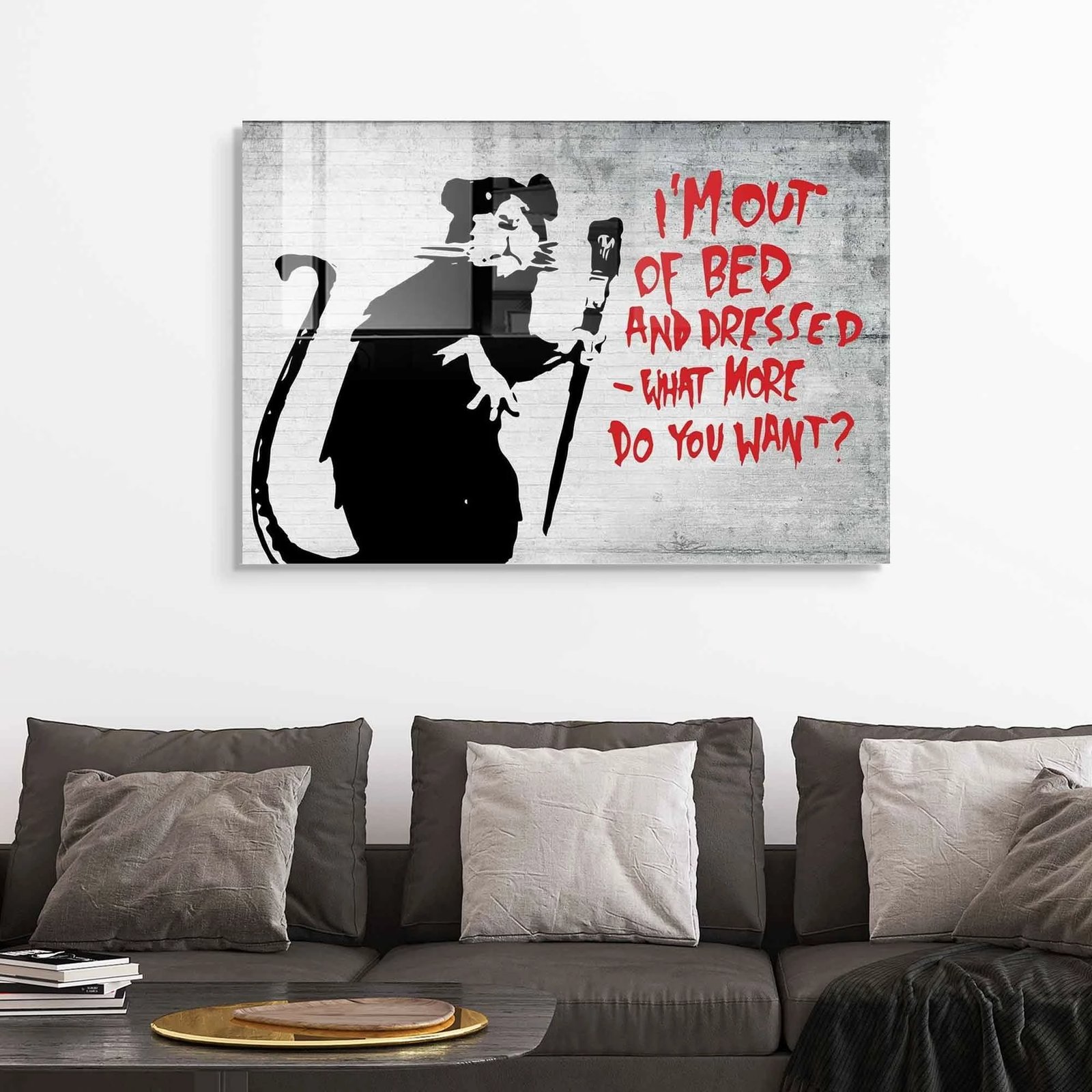 Pikturë dekorative prej xhami të temperuar, Wallity UV-035, 30x45cm