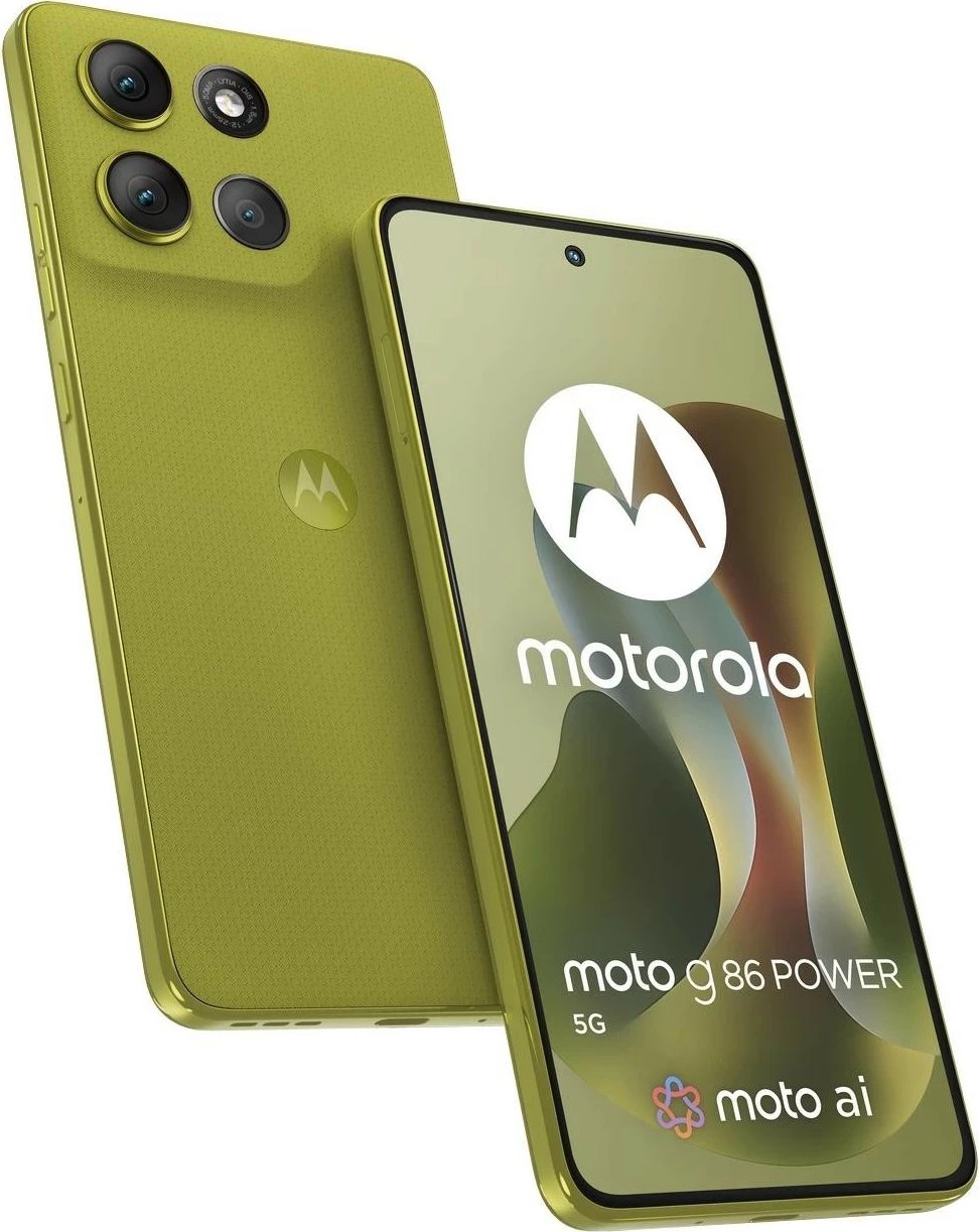Celular Motorola Moto G86 5G 12/256GB Golden Cypress i gjelbërt
