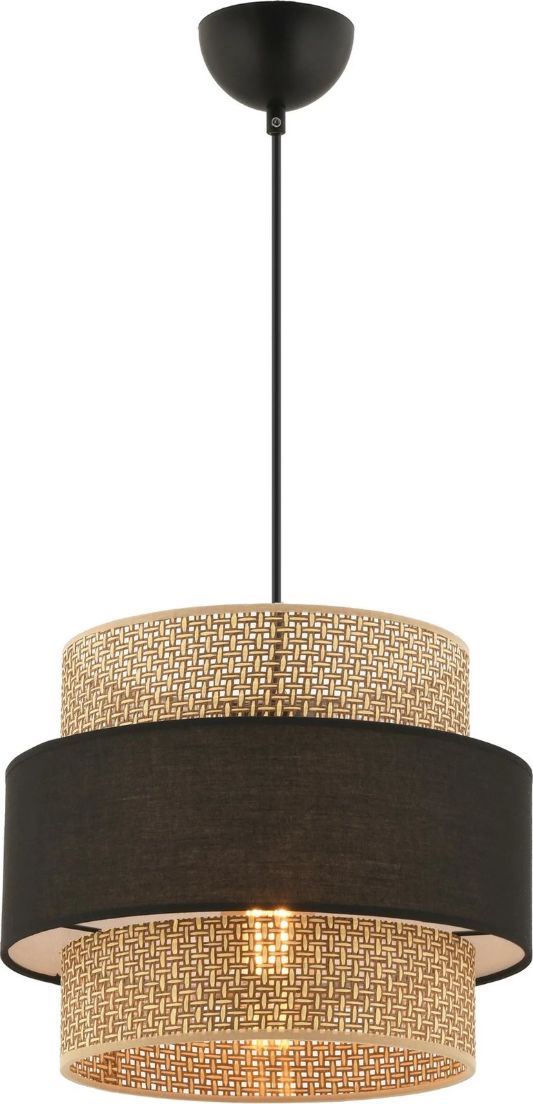 Llambë tavani Opviq, Cascade, bezhë dhe e zezë Llambë tavani Opviq, Cascade, bezhë dhe e zezë