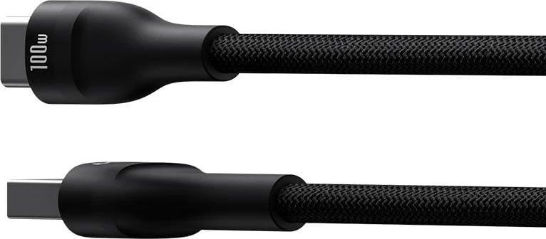 Kabllo Baseus Flash 2 USB A në USB C, 2 m, 100 W, E zezë