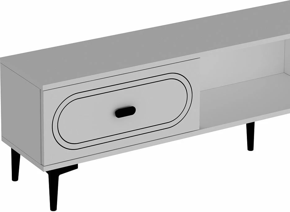 Komodë TV Skye Decor, e bardhë, Weny