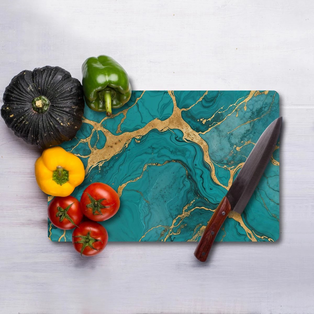 Dërrasë prerëse Hermia, qelq i temperuar, shumëngjyrëshe, Ckt13 - 3040, 30x40cm Dërrasë prerëse Hermia, qelq i temperuar, shumëngjyrëshe, Ckt13 - 3040, 30x40cm