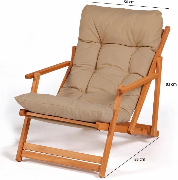 Karrige kopshti Hanah Home, My008, kafe/natyrale