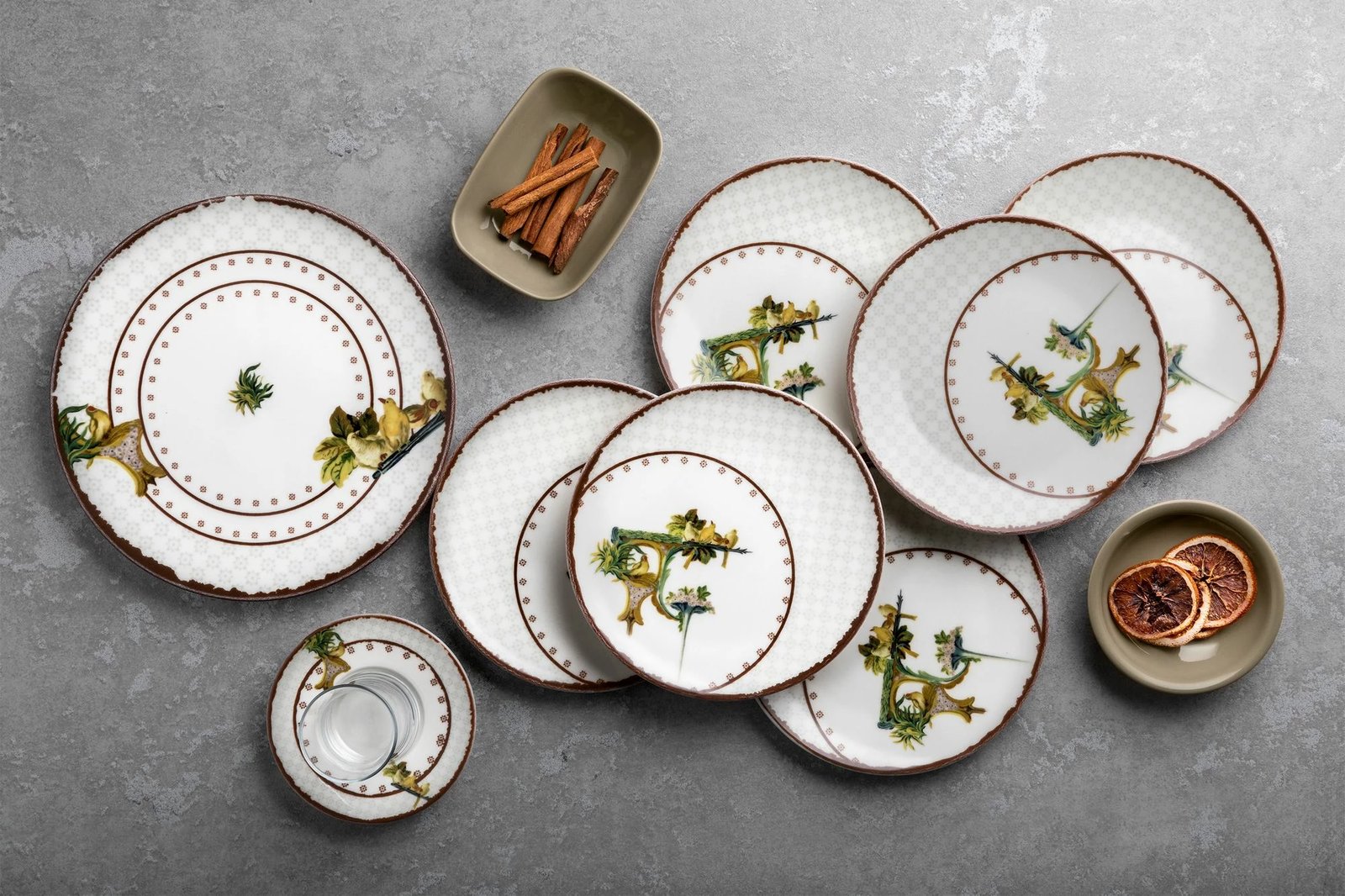 Set mëngjesi 25 pjesësh, Hermia Concept, 58KKT000129