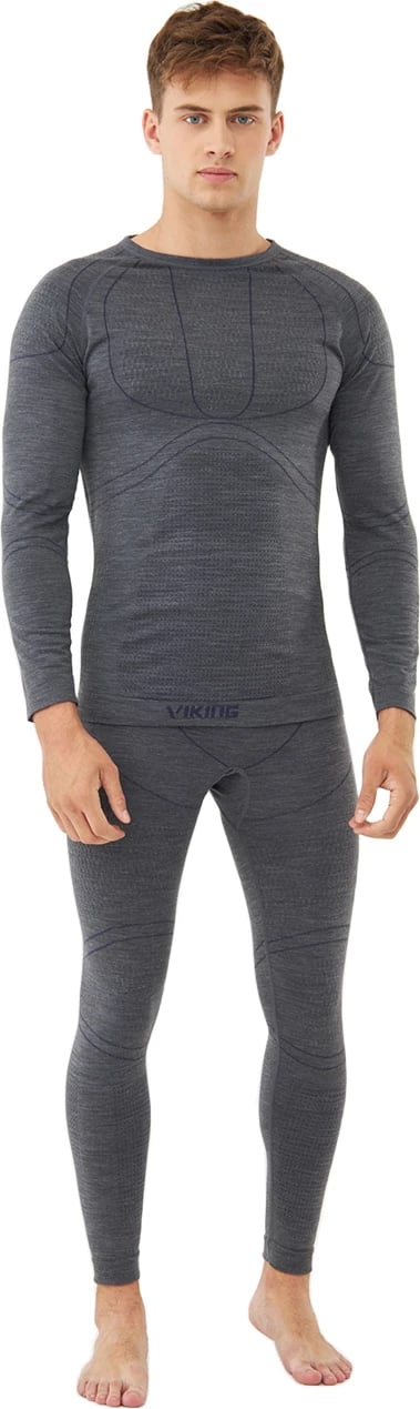 Të brendshme termike për meshkuj Viking, gri