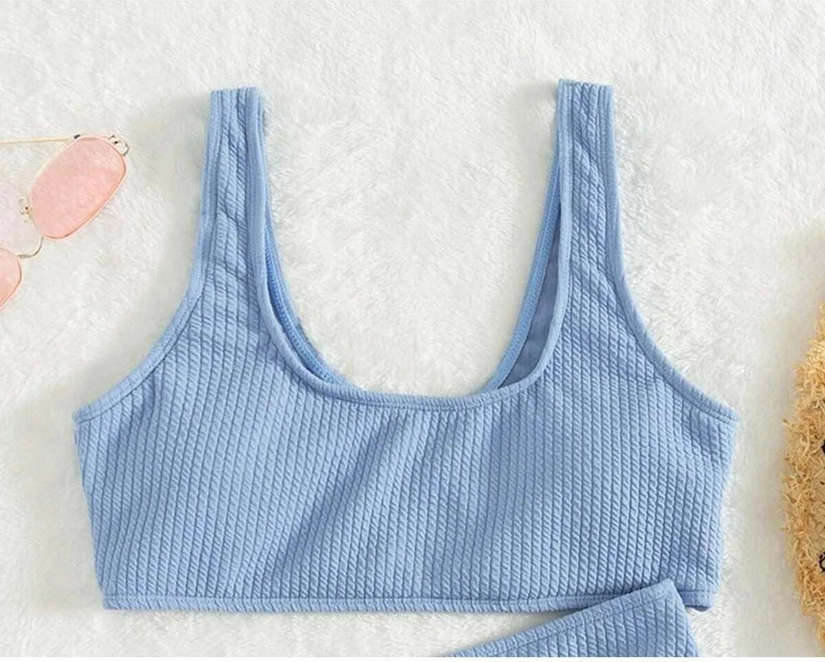 Bikini top Jumeon, ngjyrë kaltër, MS41699