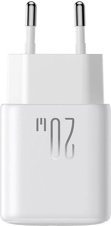 Karikues rrjeti Joyroom JR-TCF21 me dy porta (USB-A + USB-C), 20W, i bardhë