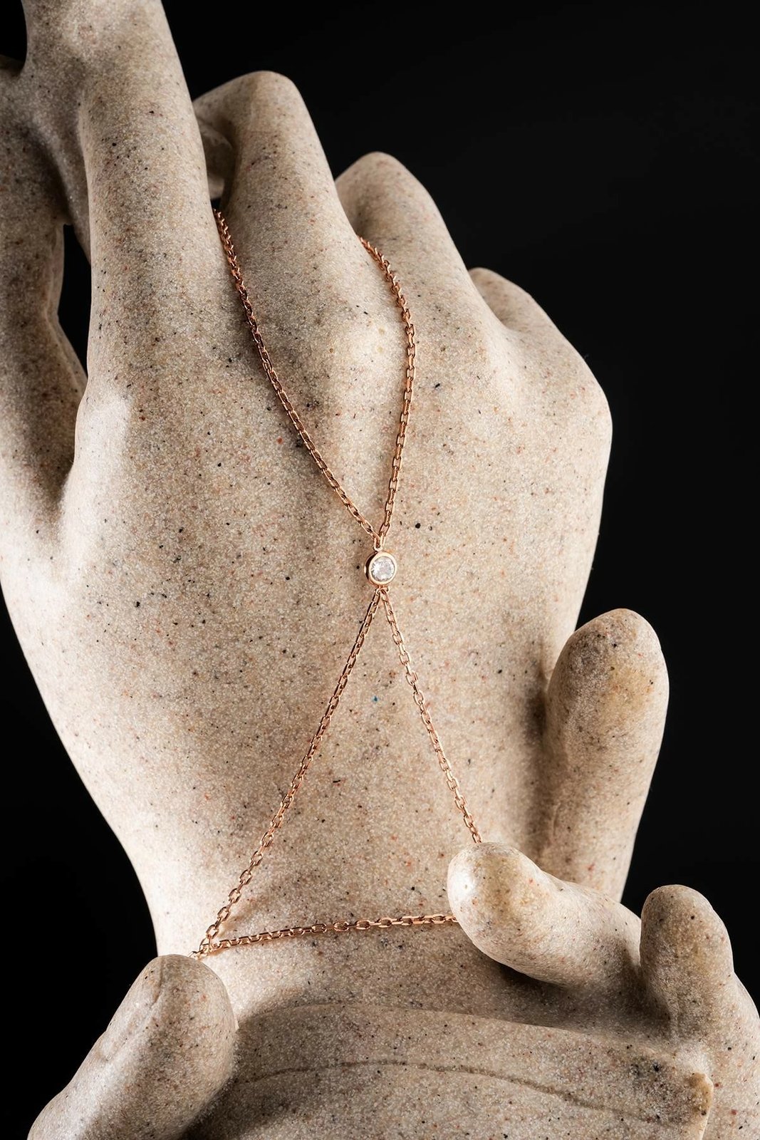 Byzylyk argjendi Jumeon, ngjyrë rozë e artë, NRZ999528