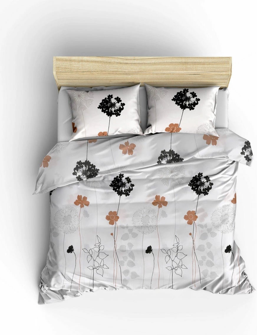 Set mbulesë për jorgan Super King, L'essentiel, Atlantis, e bardhë