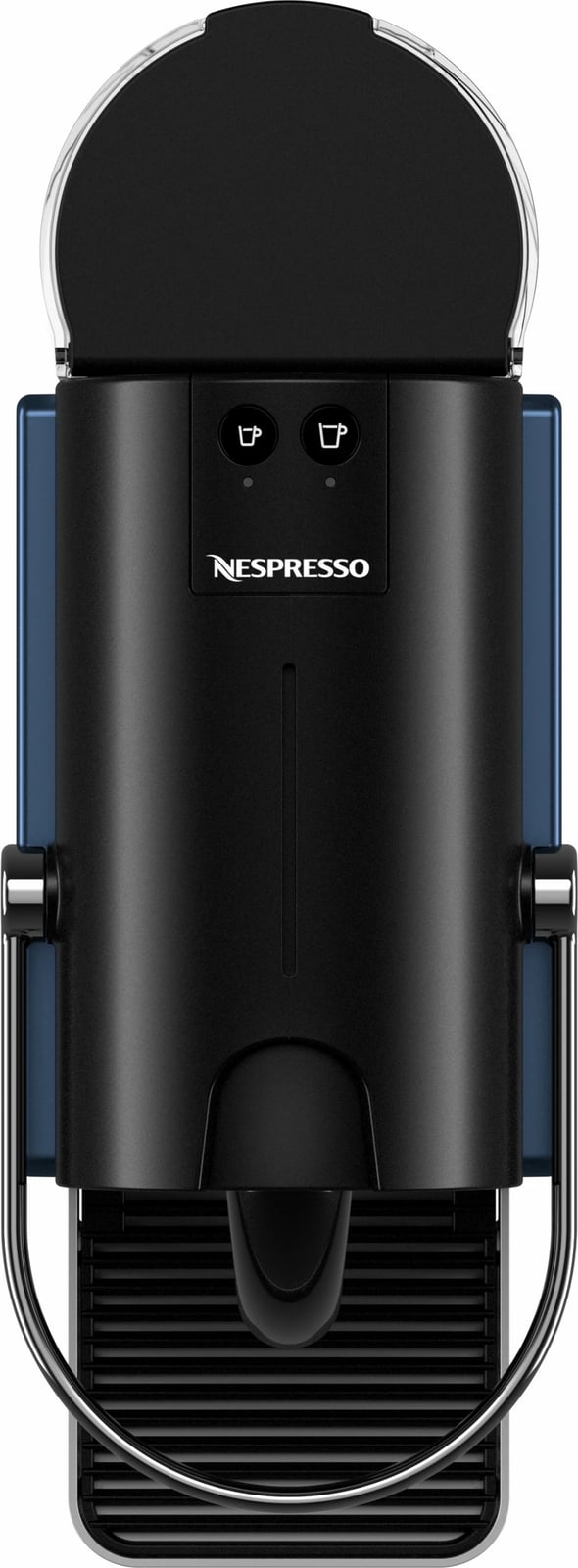 Aparat kafeje kapsulë DeLonghi Nespresso Pixie EN, 1L, 19 bar, zi/blu