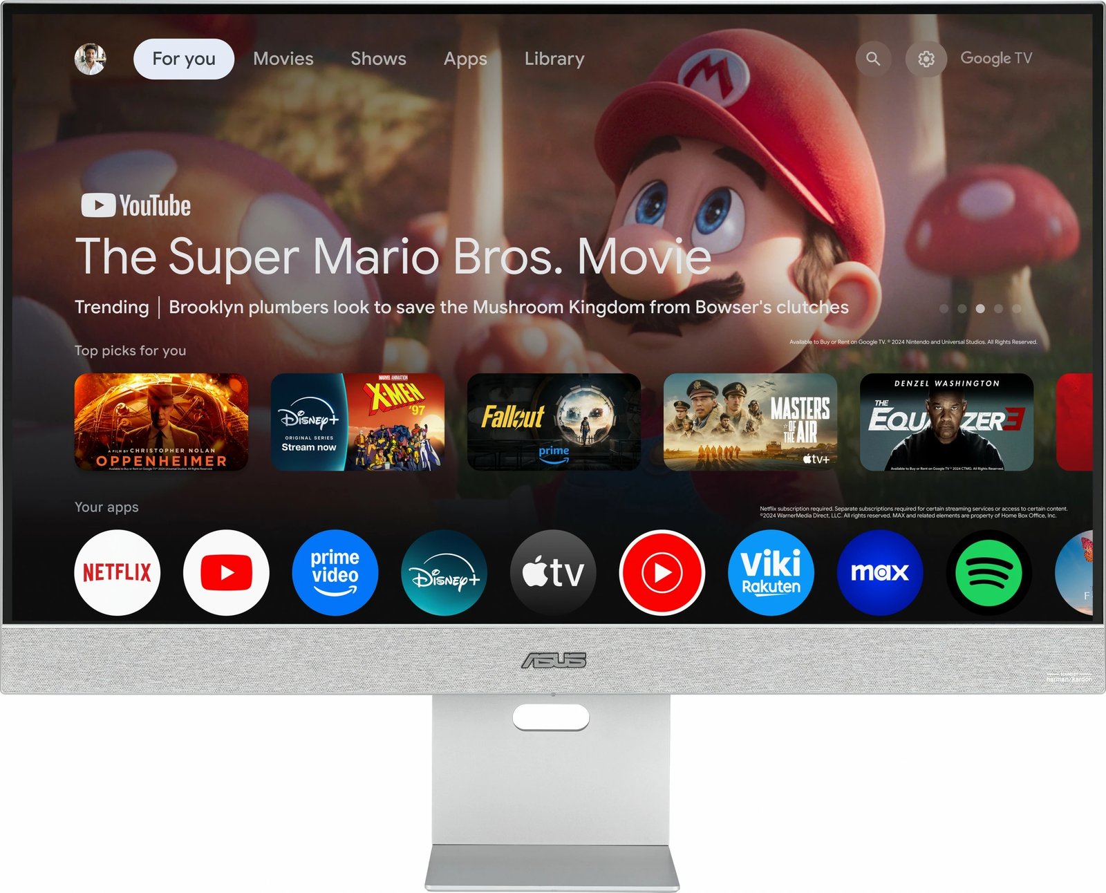 Monitor ASUS ZenScreen Smart MS32UC, 32 inç, UHD, HDMI, DP, argjendtë
