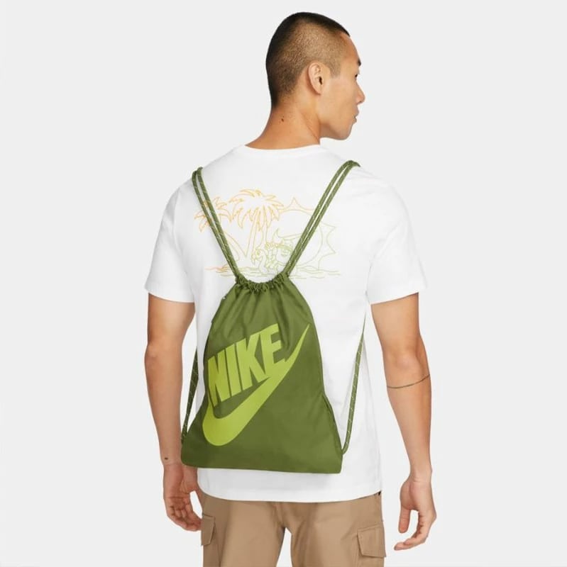 Çantë Nike për meshkuj dhe fëmijë, e gjelbër