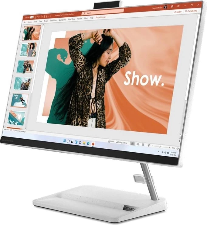Kompjuter i tërë në një, Lenovo IdeaCentre 3, Intel® Core™ i5, 23.8 inç, Bardhë