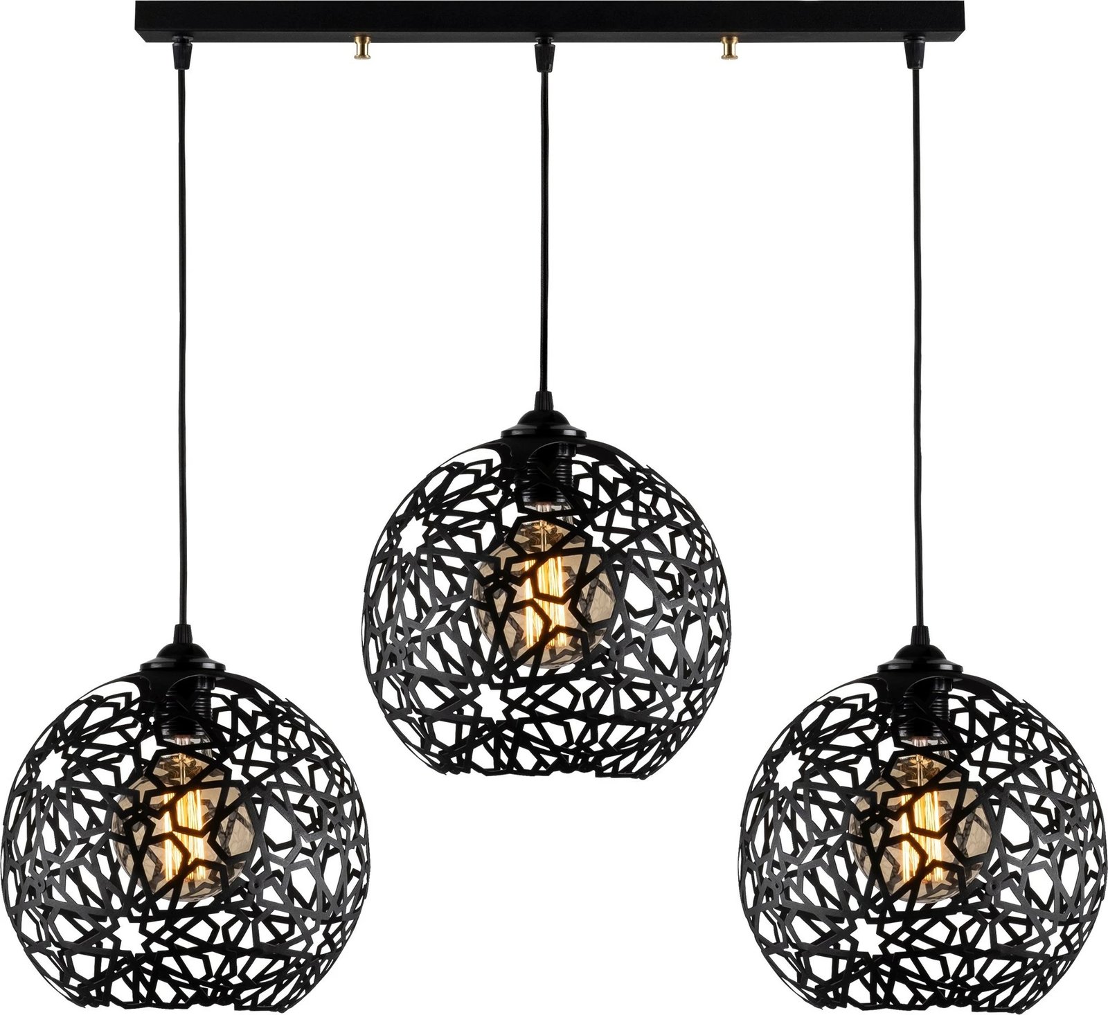 Llambë tavani Opviq Fellini MR-786, metal i zi