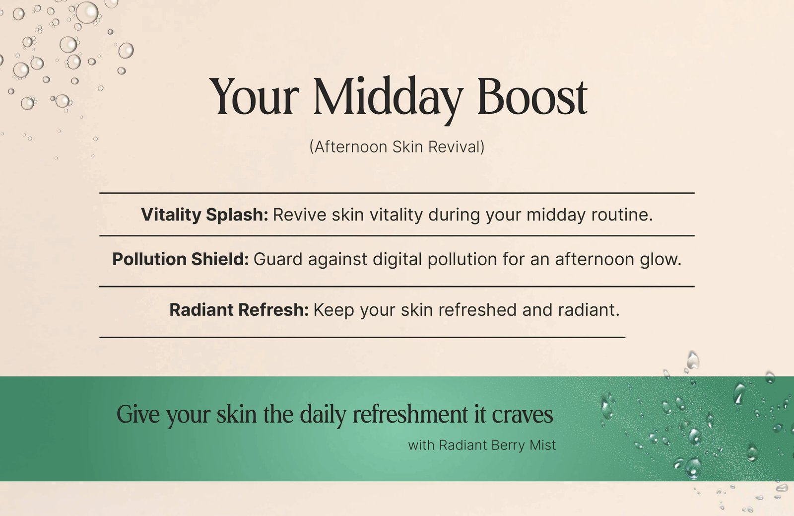 Sprej për fytyrë Oteria Radiant Berry Mist, 50ml