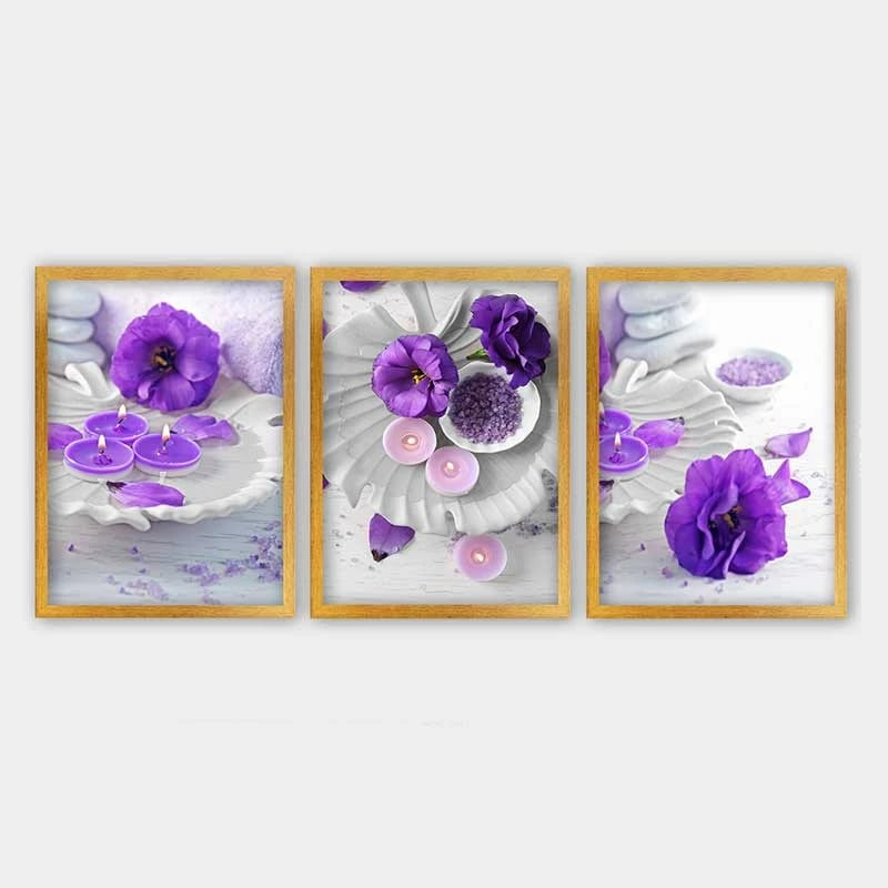 Pikturë dekorative me kornizë (3 copë), Wallity, 3AC_85309030_3545