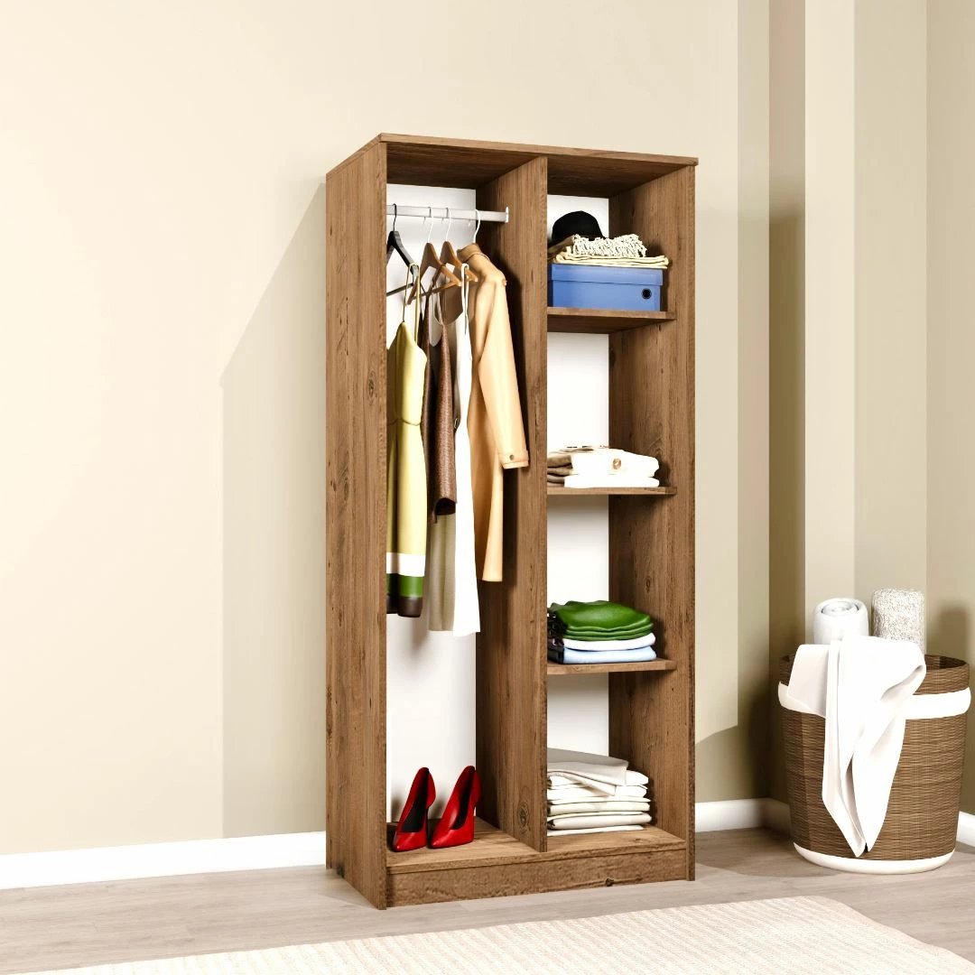 Dollap Skye Decor, ngjyrë Atlantic Pine, Kardelen 1600-122