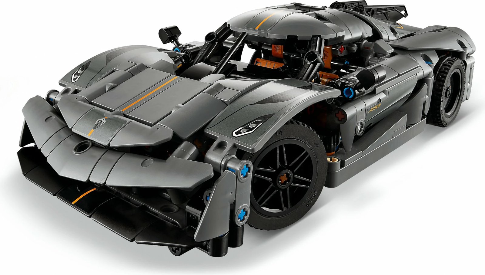 Set ndërtimi LEGO Koenigsegg Jesko Absolut, 801 copë, Gri Set ndërtimi LEGO Koenigsegg Jesko Absolut, 801 copë, Gri