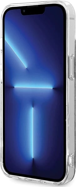 Mbështjellës Guess 4G MagSafe për iPhone 15 Plus / 14 Plus, i zi