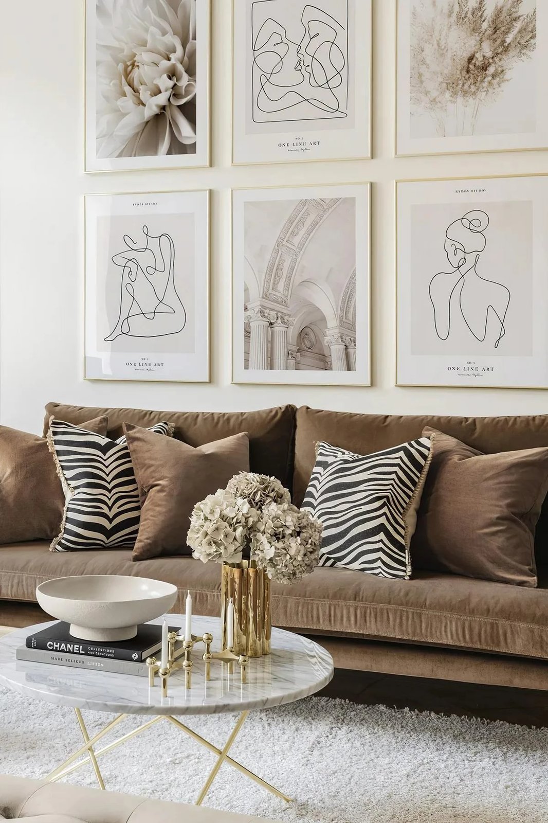 Set pikturash dekorative me kornizë (6 copë), Wallity, Artavessastko51