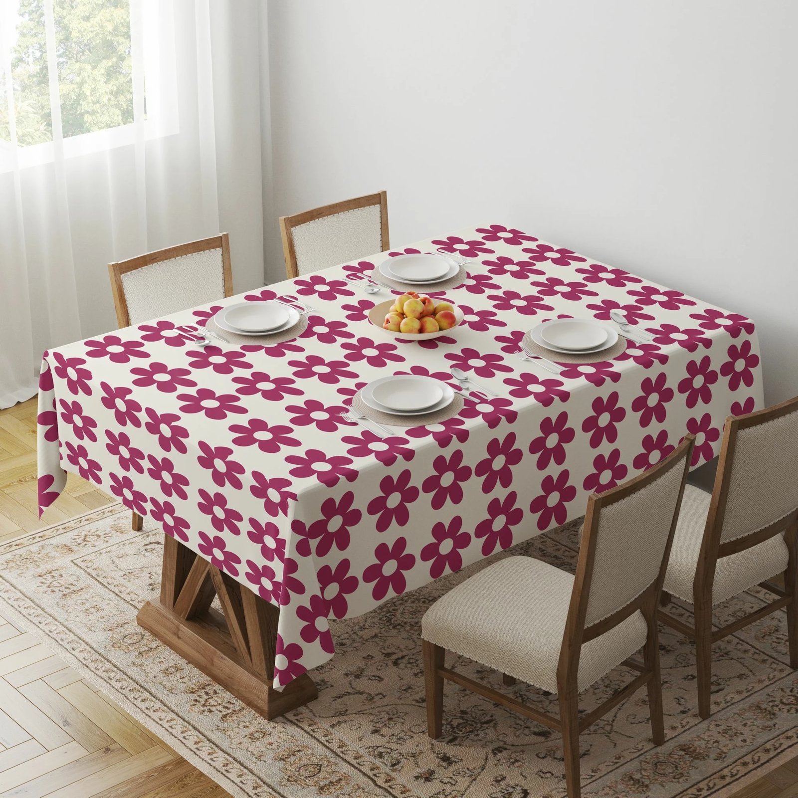 Mbulesë tavoline Hermia, Gravellamb1, 140x180