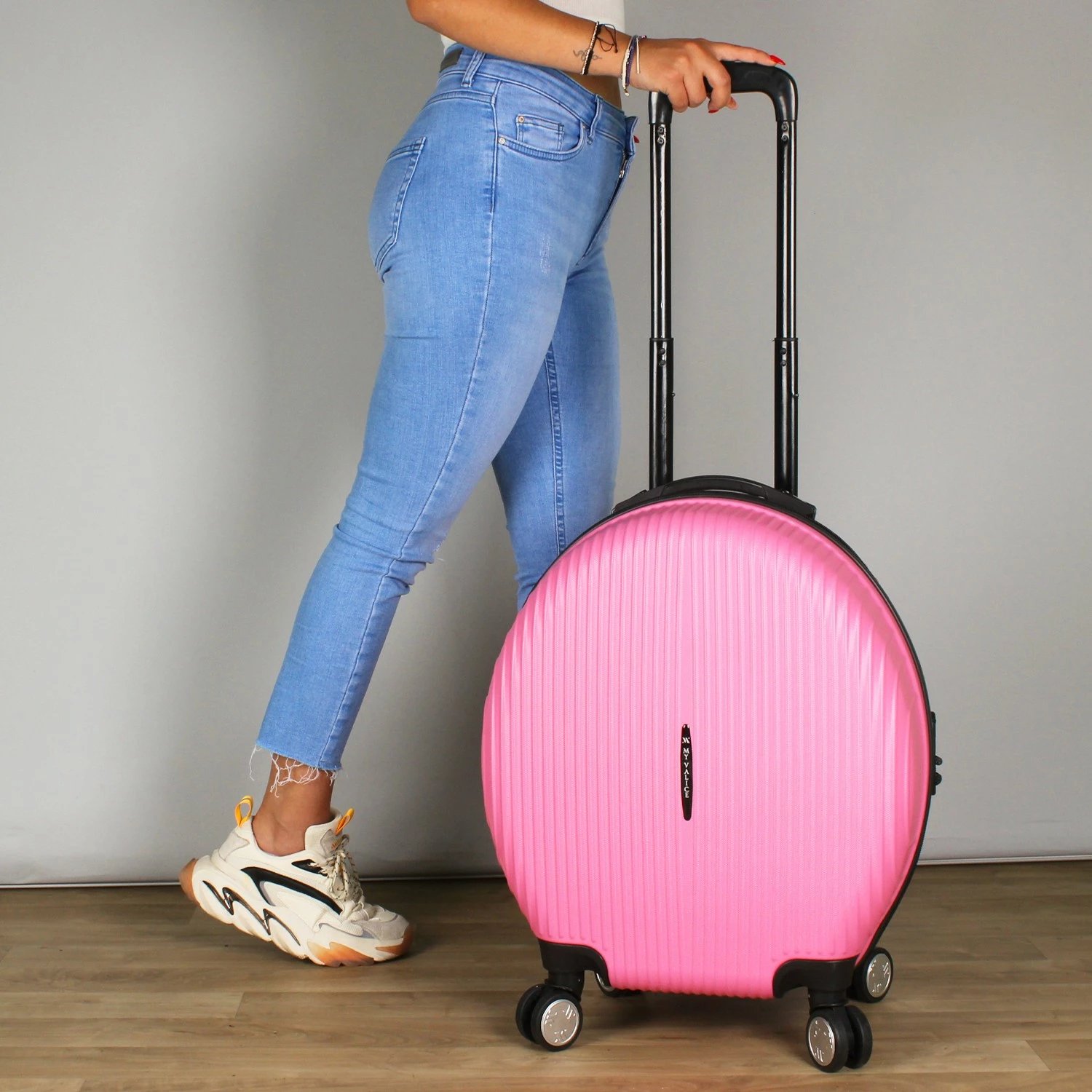 Valixhe udhëtimi rozë Zoozie Bags, 2378