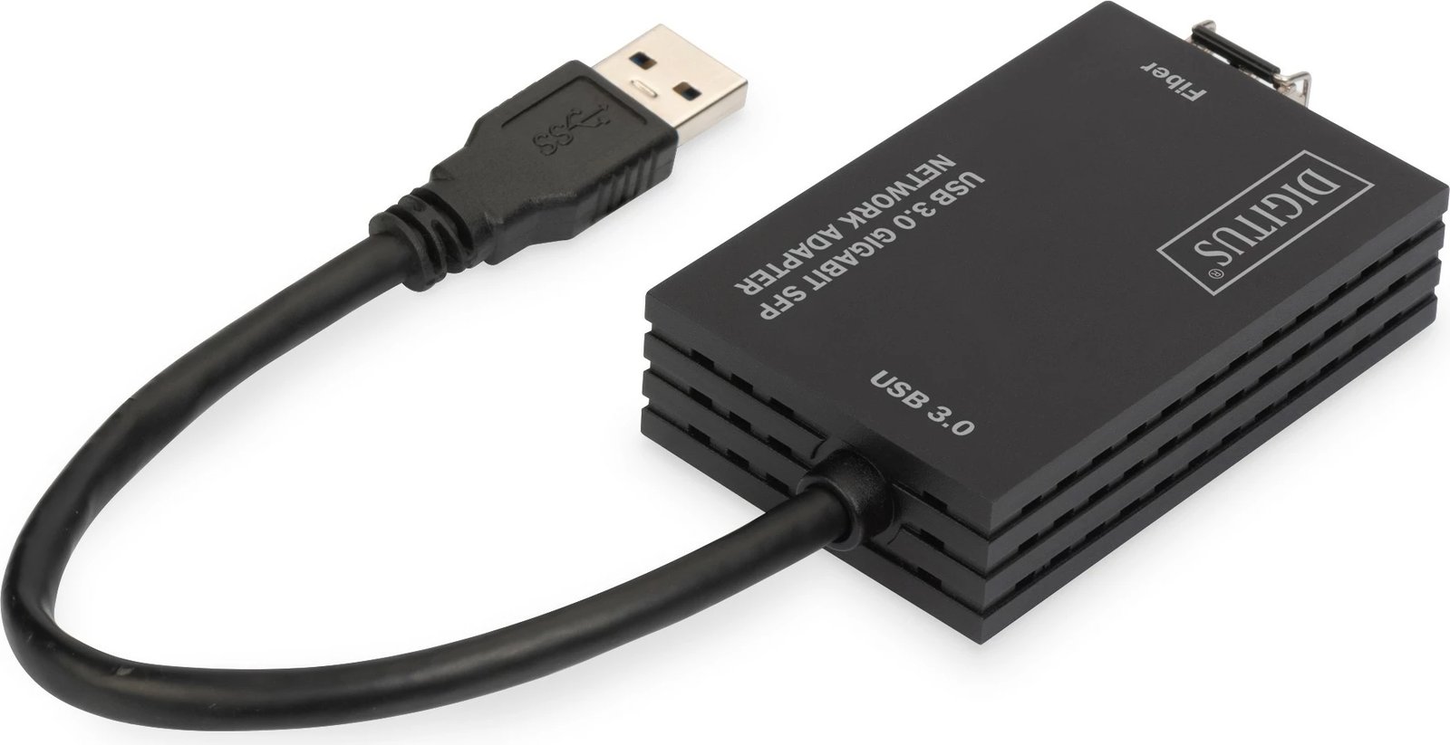 Adapter rrjeti Digitus USB 3.0 Gigabit SFP, i zi Adapter rrjeti Digitus USB 3.0 Gigabit SFP, i zi