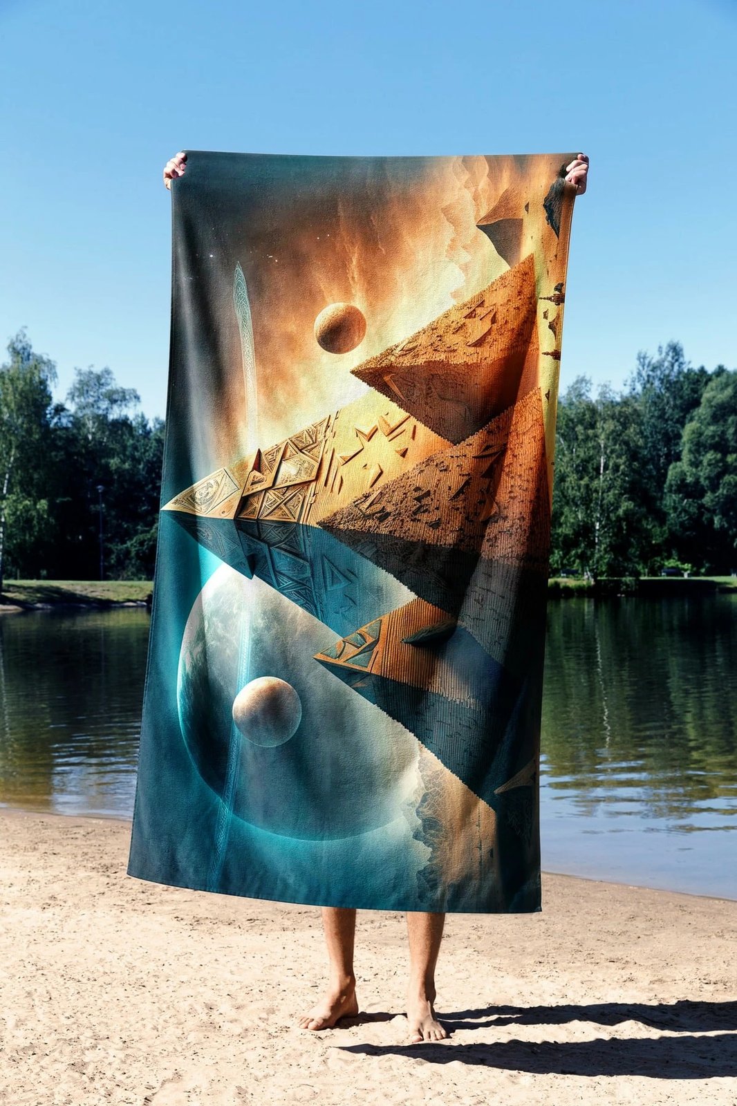 Peshqir plazhi Mijolnir, Think Like An Egyptian, 70