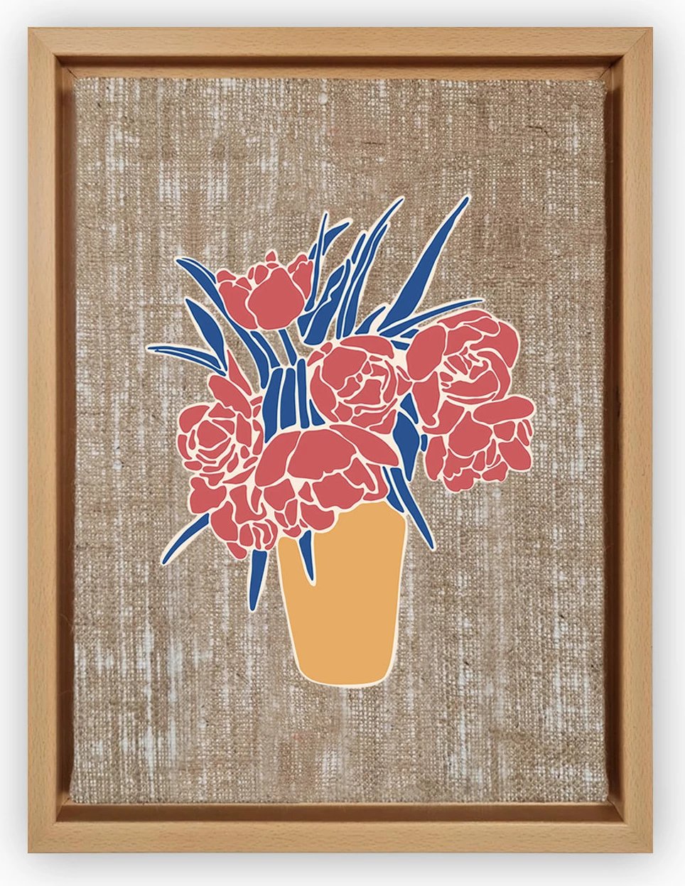 Pikturë dekorative në kanavacë, shumëngjyrëshe, Wallity, LNJ219510825093 - 96136, 96x136cm