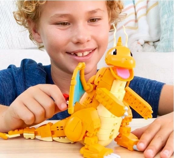 Set ndërtimi Mega Bloks Pokémon Dragonite, 387 pjesë