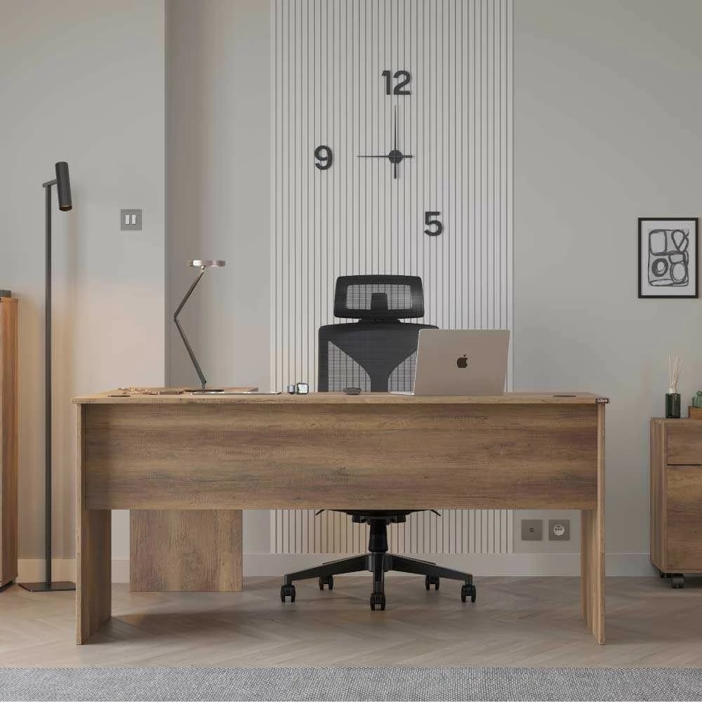 Tavolinë pune për studim, ngjyrë arre, Rms-320-Oo-1
