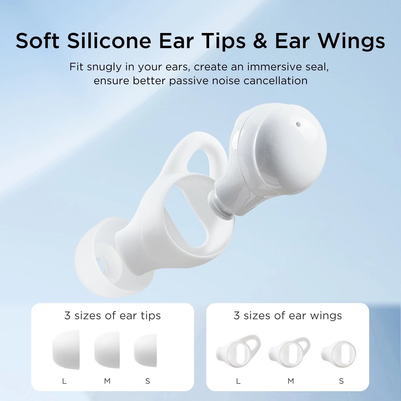 Kufje TWS Joyroom JR-TS2 Cozydots Series, Bluetooth 5.3, reduktim zhurme, të bardha