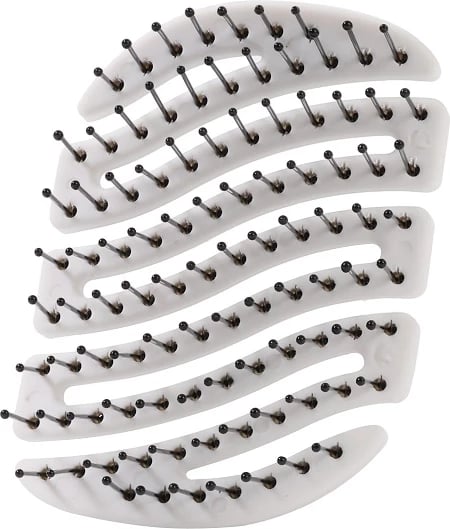 Furçë flokësh Sister Young Mila Pocket e bardhë, 1 copë