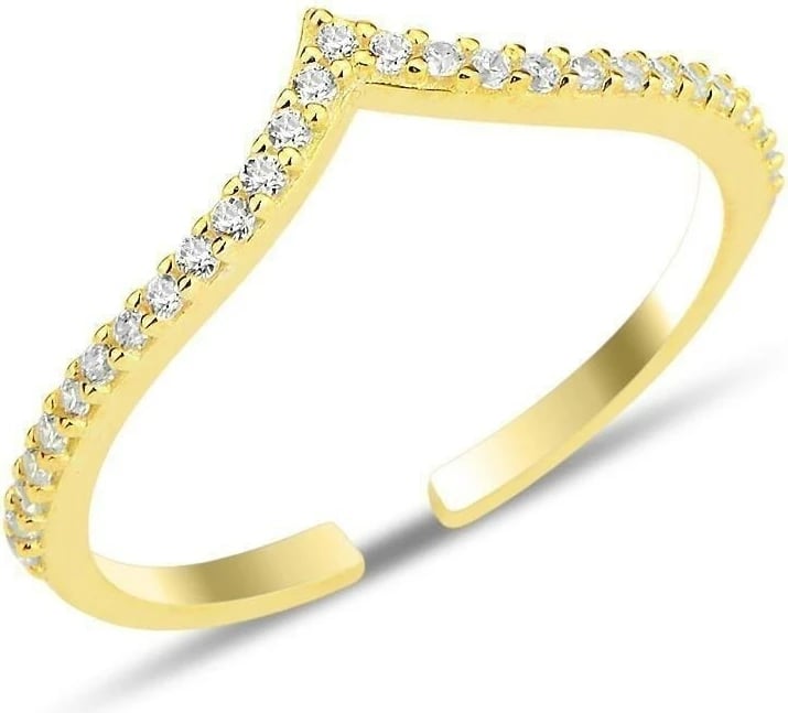 Unazë argjendi Jumeon, ngjyrë ari, SGTL12222