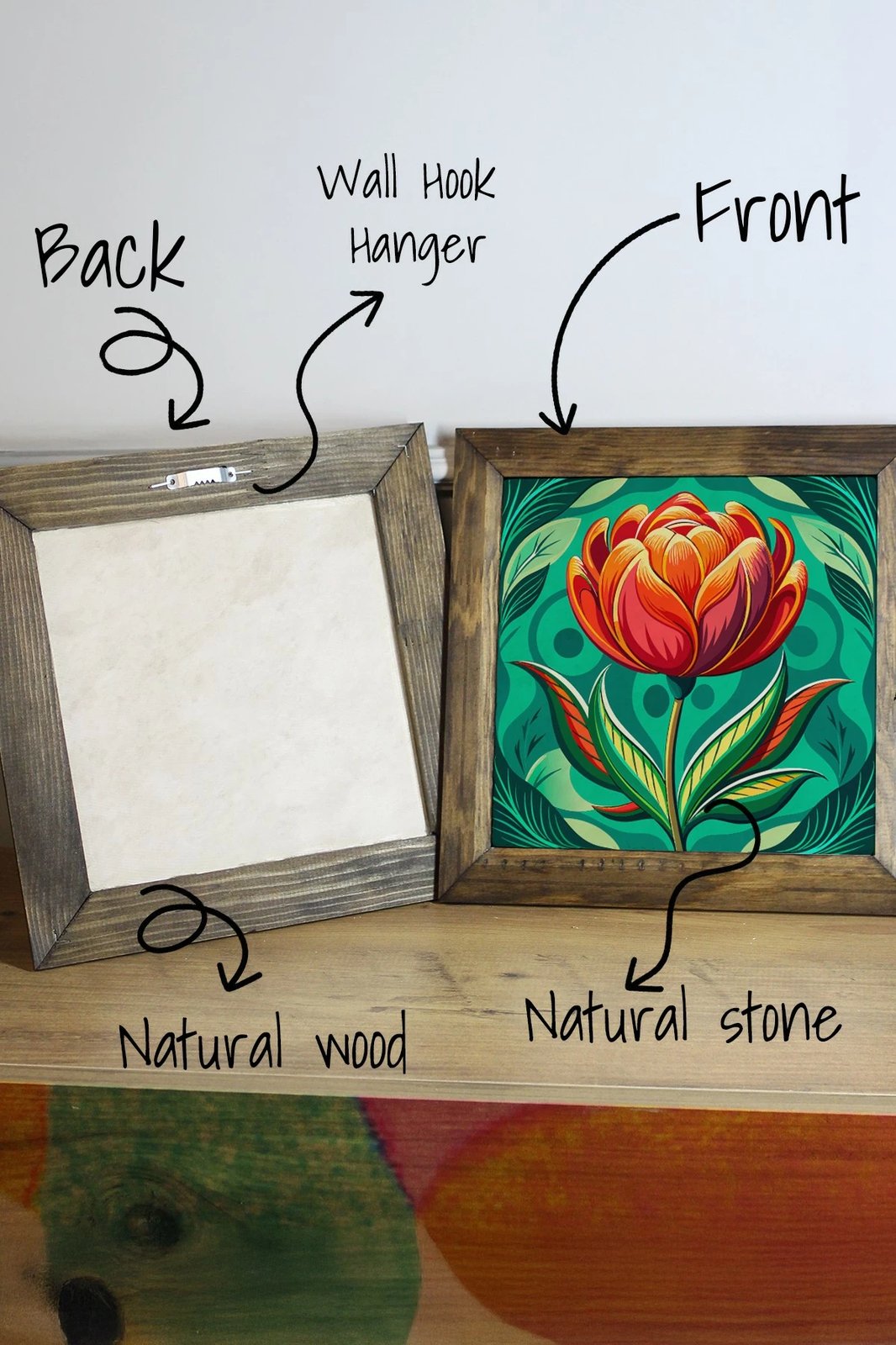 Pikturë dekorative me kornizë, Wallity, Ersytastablo13 - 26