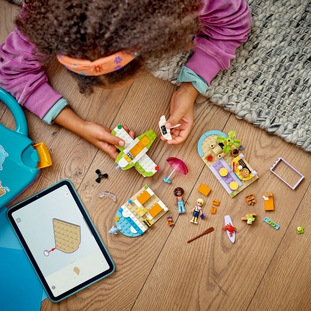 Set ndërtimi LEGO Friends 42672 Creative Beach Suitcase, 188 pjesë, plastikë Set ndërtimi LEGO Friends 42672 Creative Beach Suitcase, 188 pjesë, plastikë