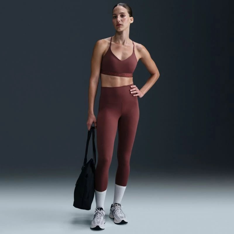 Bra sportiv Nike për femra, kafe