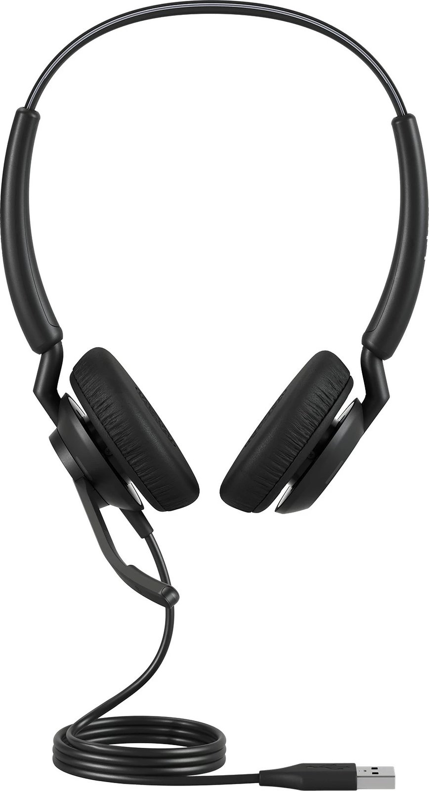 Kufje Jabra Engage 40 Inline Link Stereo, USB-A/USB-C, binaurale, e zezë