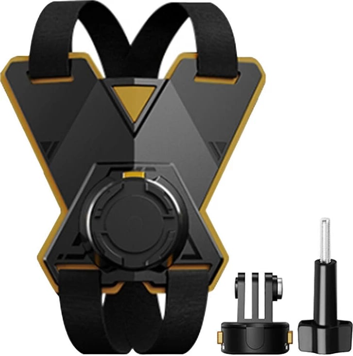 Mbajtës helmete për kamera sportive Puluz PU1052B, universal, i zi