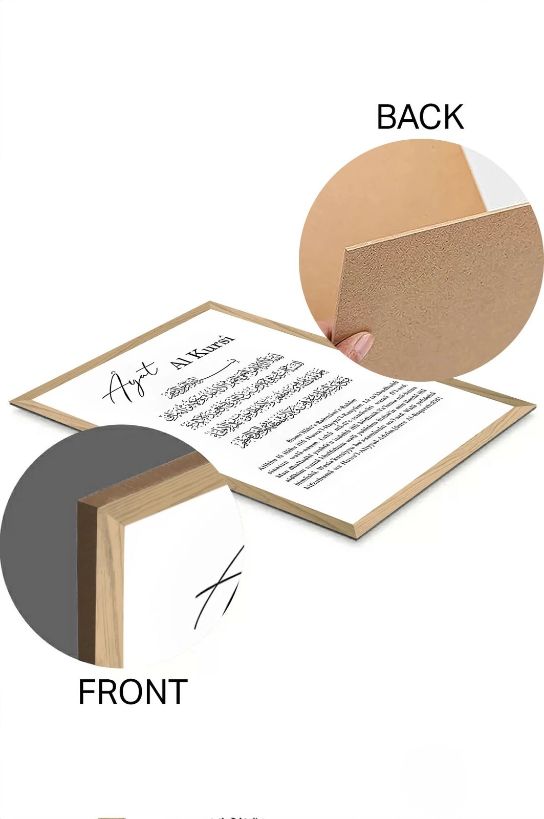 Set pikturash dekorative (3 copë), Wallity, Artsycllct3