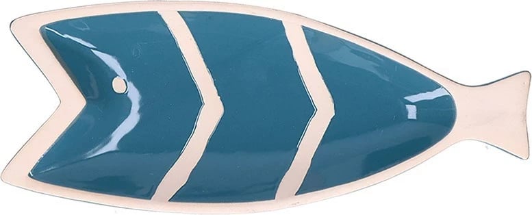 Pjatë dekorative RITUALI DOMESTICI PELAGICOILLOGICO, Blu
