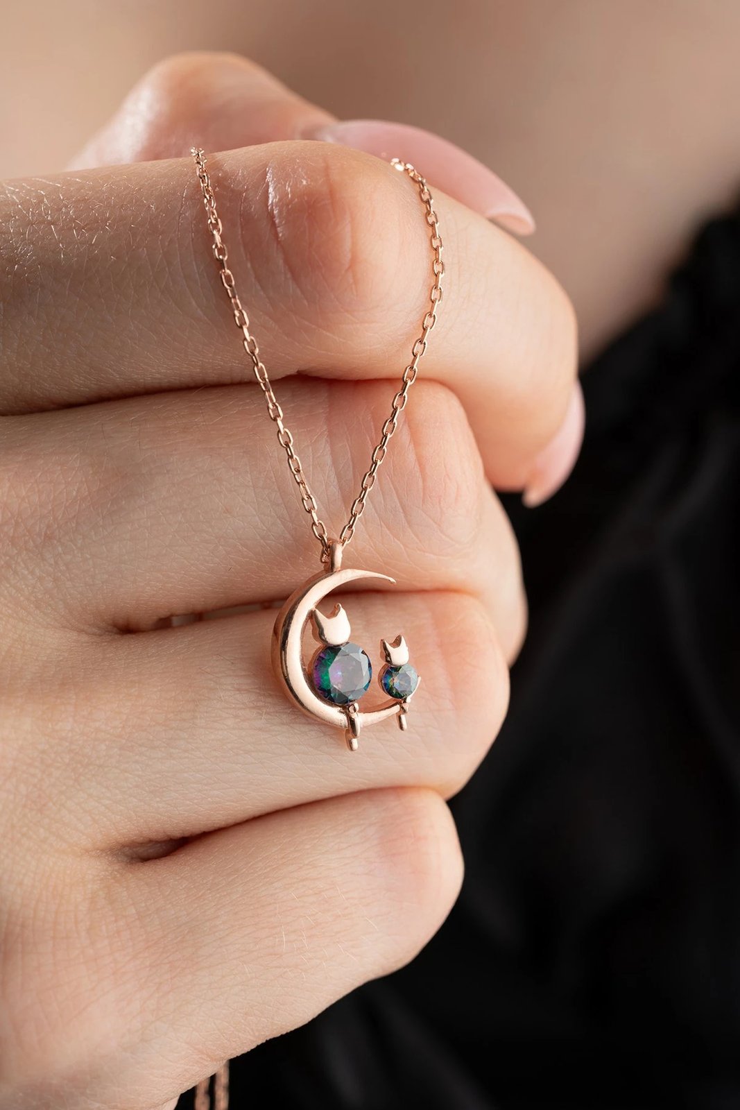 Vath argjendi me Mistique Topaz, ngjyrë rozë ari, jeshile, vjollcë, NRZ99755