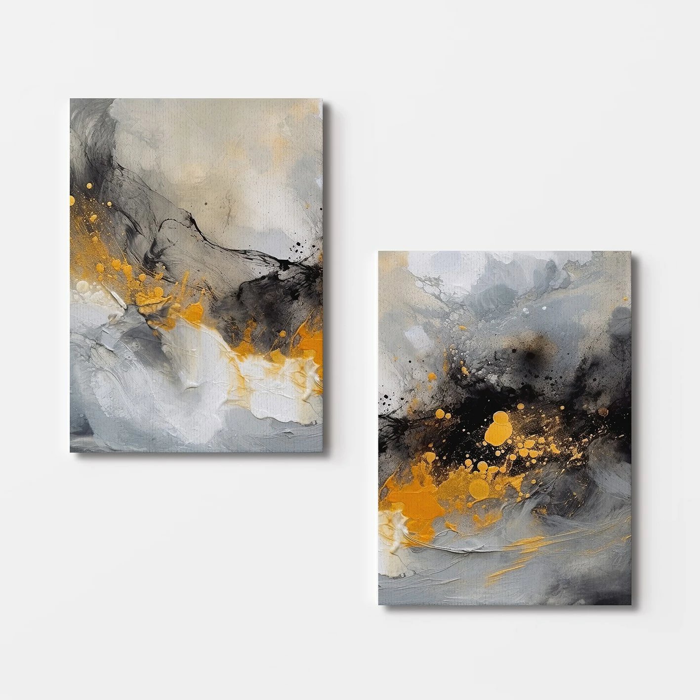 Pikturë dekorative në kanavacë (2 copë), Wallity, 2KNV4381, 50x70cm