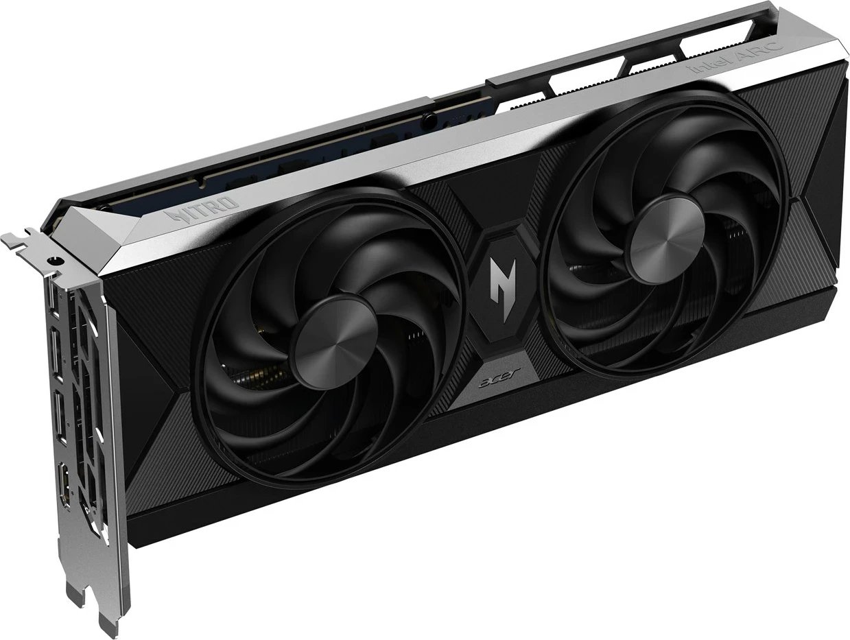 Kartë grafike Acer NITRO Intel ARC B570 OC, 10GB GDDR6, PCI Express 4.0, 3xDP, 1xHDMI, e zezë