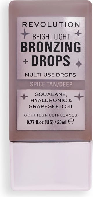 Revolution - Tanning Drops Bright Light - Spice Tan/Deep