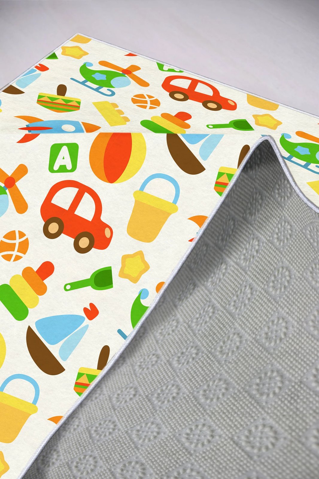 Qilim shumëngjyrësh për fëmijë, Conceptum Hypnose, WOOKECE093, 140x220cm