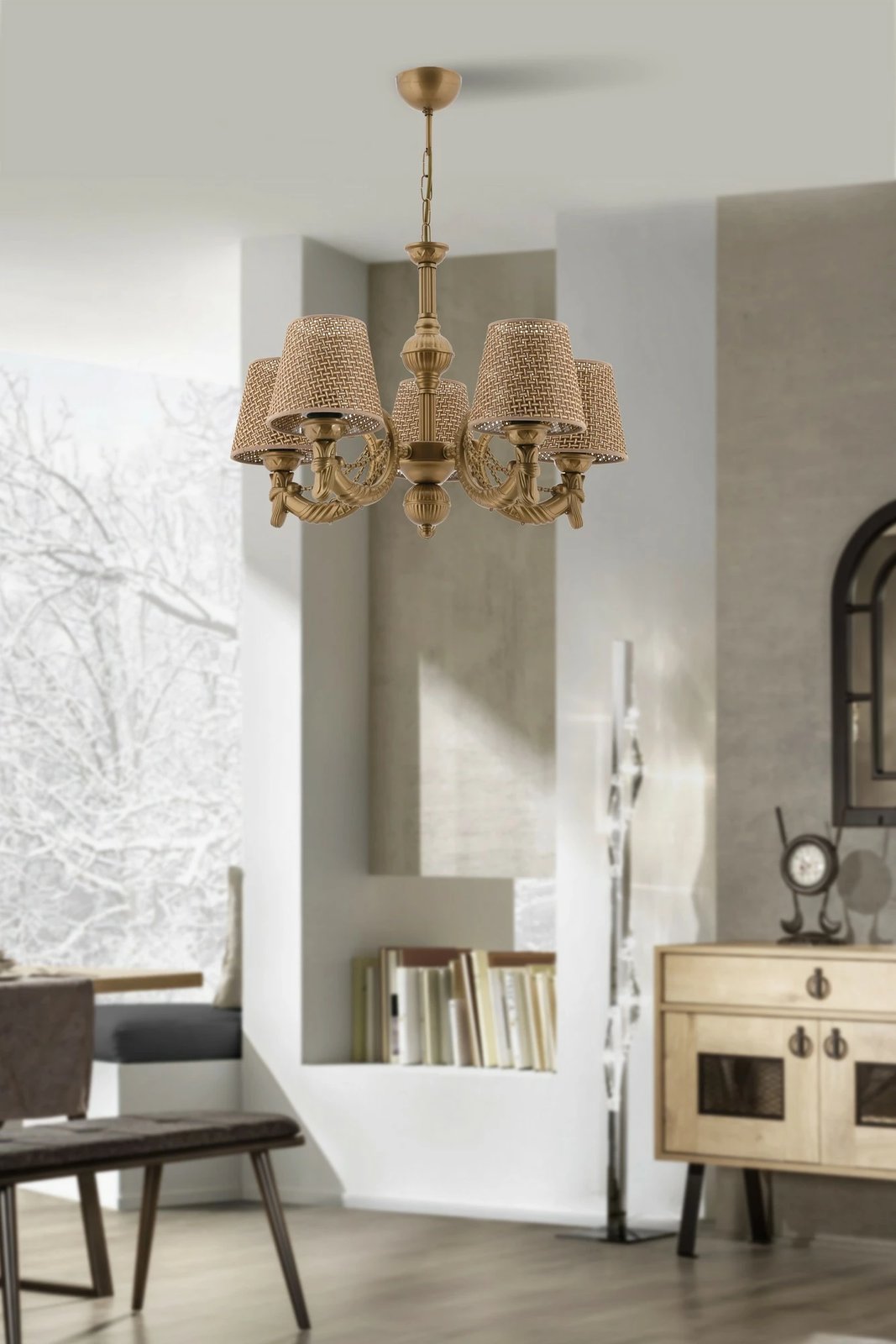 Llambadar Opviq, Fiona Hazeran Chain, natyral, ari