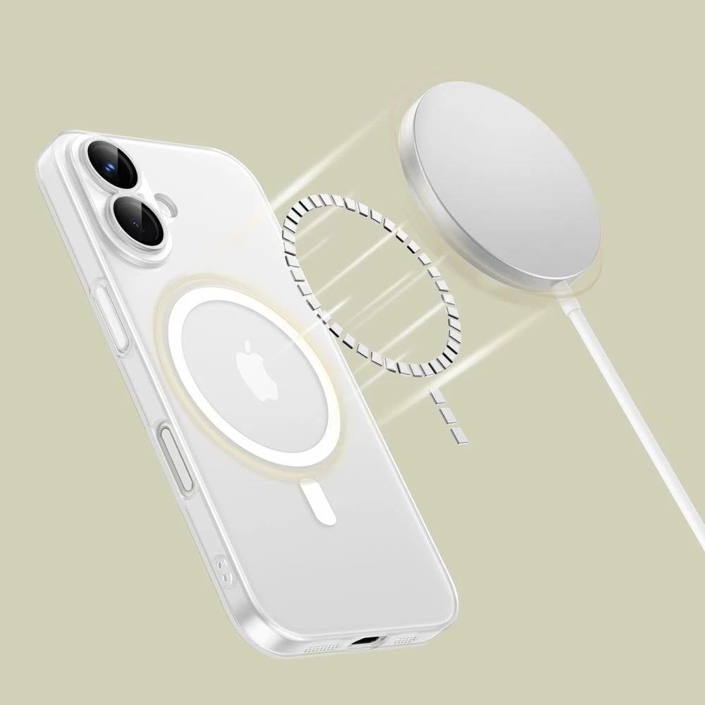 Mbështjellës Tech-Protect MagSlim MagSafe për iPhone 16, i zi