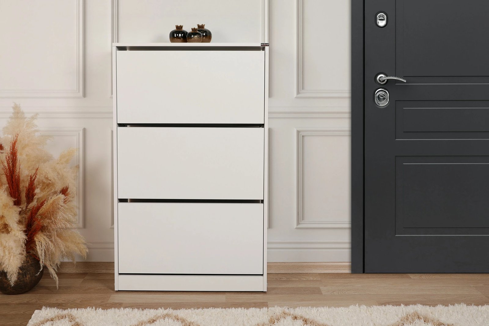 Dollap për këpucë Hanah Home, SHC-530-BB-1, ngjyrë e bardhë